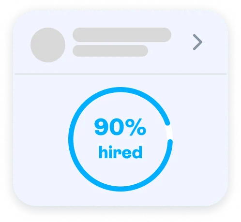 90% hire